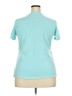 Basic Editions Teal Short Sleeve T-Shirt Size XXL - photo 2