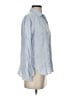 J.Jill Blue Long Sleeve Button-Down Shirt Size XS - photo 4