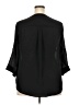 Torrid 100% Polyester Black 3/4 Sleeve Blouse Size 2X Plus (2) - photo 2