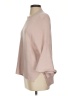 BLVD Tan Long Sleeve Blouse Size S - photo 5