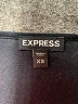 Express 100% Rayon Black Short Sleeve Top Size XS - photo 7