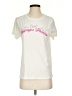 Wound Up 100% Polyester Ivory Short Sleeve T-Shirt Size S - photo 1