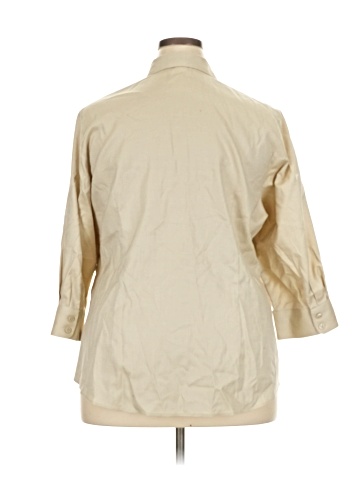 Coldwater Creek 3/4 Sleeve Button-Down Shirt (view 2)