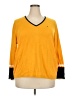 Tommy Hilfiger Yellow Pullover Sweater Size 2X - photo 1