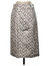 J.Crew Collection Tweed Silver Formal Skirt Size 4 - photo 2