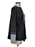 Nic + Zoe Color Block Graphic Stripes Gray Pullover Sweater Size S - photo 4