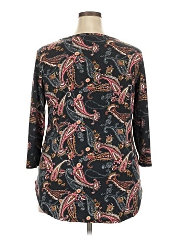 No Comment 3/4 Sleeve T-Shirt (view 2)