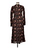 Unbranded Paisley Black Casual Dress Size M (estimated) - photo 2