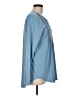 Lands' End Blue Long Sleeve Blouse Size M - photo 4