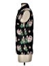 Assorted Brands Floral Black Sleeveless Button-Down Shirt Size S - photo 5