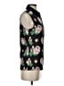 Assorted Brands Floral Black Sleeveless Button-Down Shirt Size S - photo 4