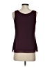 Saint Tropez West Burgundy Sleeveless Blouse Size XS - photo 2