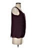 Saint Tropez West Burgundy Sleeveless Blouse Size XS - photo 4