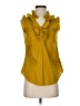Elle Yellow Sleeveless Blouse Size XS - photo 1