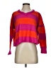 Natural Life Color Block Pink Pullover Sweater Size S - photo 1