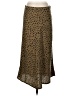 Bella Dahl Animal Print Brown Casual Skirt Size XS - photo 1