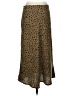 Bella Dahl Animal Print Brown Casual Skirt Size XS - photo 2