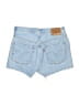 Levi's 100% Cotton Blue Denim Shorts Size 25 waist - photo 2