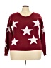 Unbranded Stars Red Pullover Sweater Size 3X (estimated) - photo 1