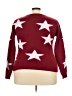 Unbranded Stars Red Pullover Sweater Size 3X (estimated) - photo 2