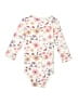 Huggies Floral Ivory Long Sleeve Onesie 12-18 MO / 18 MO - photo 2