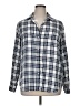Grayson 100% Lyocell Plaid Blue Long Sleeve Button-Down Shirt Size XL (5) - photo 1