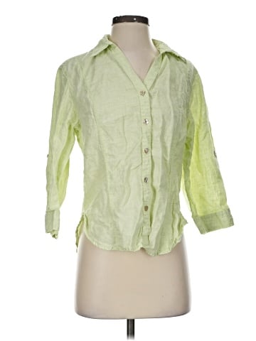Fresh Produce 3/4 Sleeve Button-Down Shirt (view 1)