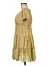 Bailey Blue Paisley Yellow Casual Dress Size M - photo 5
