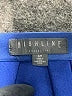 Hi-Line 100% Polyester Solid Blue Formal Skirt Size S - photo 4