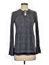MICHAEL Michael Kors Blue Long Sleeve Blouse Size XS - photo 1
