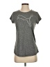 Puma 100% Polyester Gray Active T-Shirt Size S - photo 1