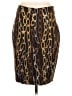 J. McLaughlin Graphic Brown Casual Skirt Size 4 - photo 2