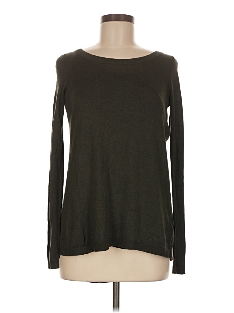 Pre-owned Express Pullover Sweater In Green