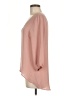American Dream 100% Polyester Pink 3/4 Sleeve Blouse Size M - photo 5