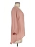 American Dream 100% Polyester Pink 3/4 Sleeve Blouse Size M - photo 4