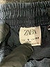Zara Solid Black Cargo Shorts Size 5 - photo 3