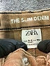 Zara Solid Brown Jeans Size 3 - 4 - photo 3