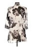 R&M Richards 100% Polyester Gray Kimono Size 12 Petite - photo 2