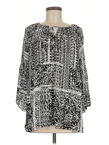 Sunny Leigh 3/4 Sleeve Blouse (view 1)