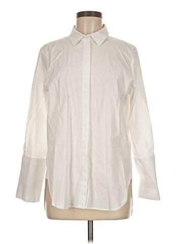 Cuyana Long Sleeve Button-Down Shirt (view 1)