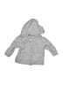 Carter's Gray Zip Up Hoodie 0-3 MO / 3 MO - photo 1