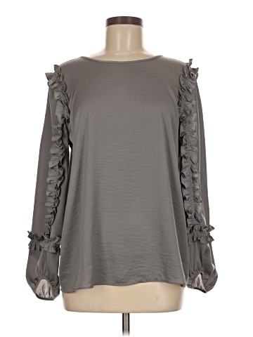 Ann Taylor Long Sleeve Blouse (view 1)