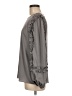 Ann Taylor 100% Polyester Gray Long Sleeve Blouse Size M - photo 5