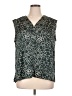 Worthington Green Sleeveless Blouse Size XL - photo 1