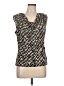 Mandy Evans Gray Sleeveless Blouse Size L - photo 1