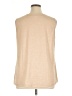 Unbranded Tan Sleeveless Button-Down Shirt Size XL - photo 2