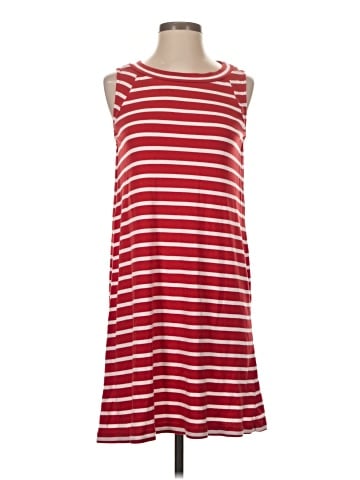 August Silk Casual Dress (view 1)
