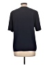 Talbots 100% Polyester Black Short Sleeve Blouse Size 12 - photo 2