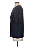 Talbots 100% Polyester Black Short Sleeve Blouse Size 12 - photo 5