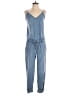 Splendid Solid Blue Jumpsuit Size S - photo 1